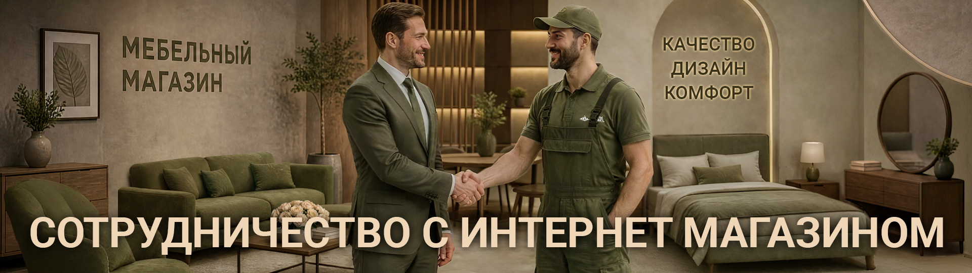 Сотрудничество с мебельным интернет-магазином