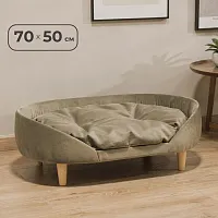 Лежанка Лилу 50*70 см, Бежевый
