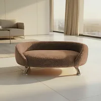 Лежанка Лео 70*50 см, Капучино