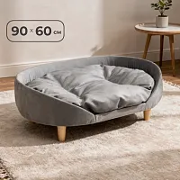 Лежанка Лилу 60*90 см, Серый